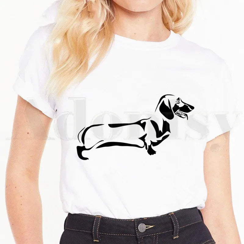 Life Is Better With A Dachshund™ Women's T-Shirt – Soft Casual Tee for Dachshund Lovers
