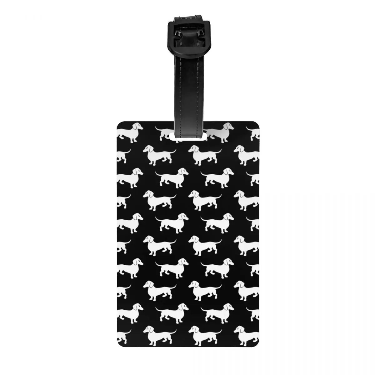 Personalized Dachshund Luggage Tag – Custom Travel ID Tag for Suitcases, Backpacks & Carry-On Bags