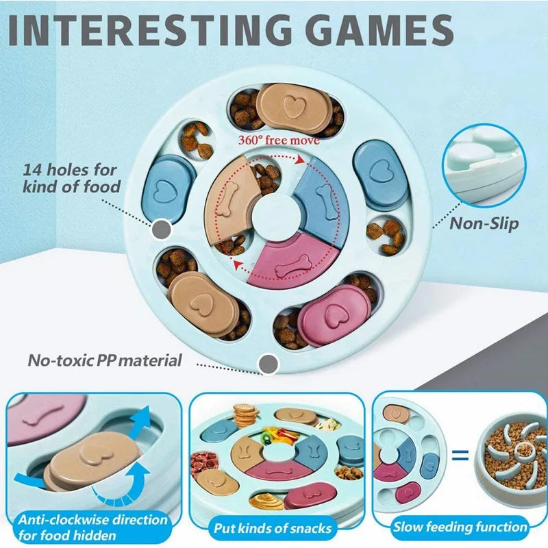 Dachshund Puzzle Feeder™ | Interactive Slow Feeder Bowl for Smarter, Healthier Mealtimes
