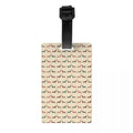 Personalized Dachshund Luggage Tag – Custom Travel ID Tag for Suitcases, Backpacks & Carry-On Bags