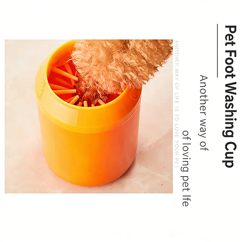 Dachshund Paw Cleaner Cup™ | Clean Paws in Seconds, No Mess at Home