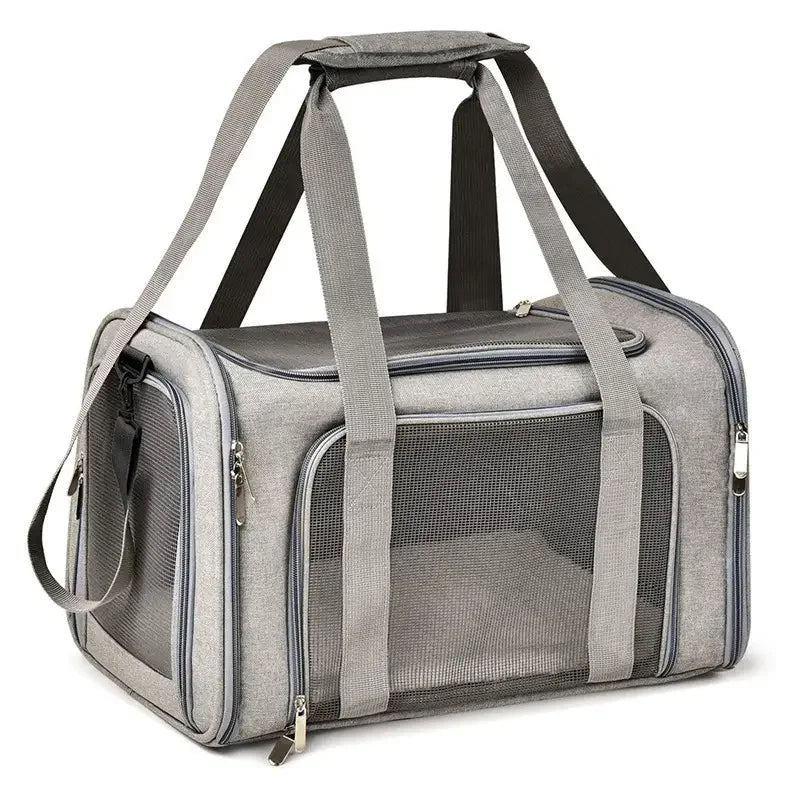 DachPack™ – Airline-Approved Travel Carrier for Dachshunds with Breathable Mesh & Foldable Design