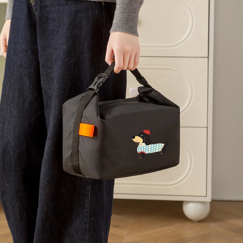 Dachshund Lover Insulated Lunch Bag – Stylish, Practical & Perfect for Everyday Use