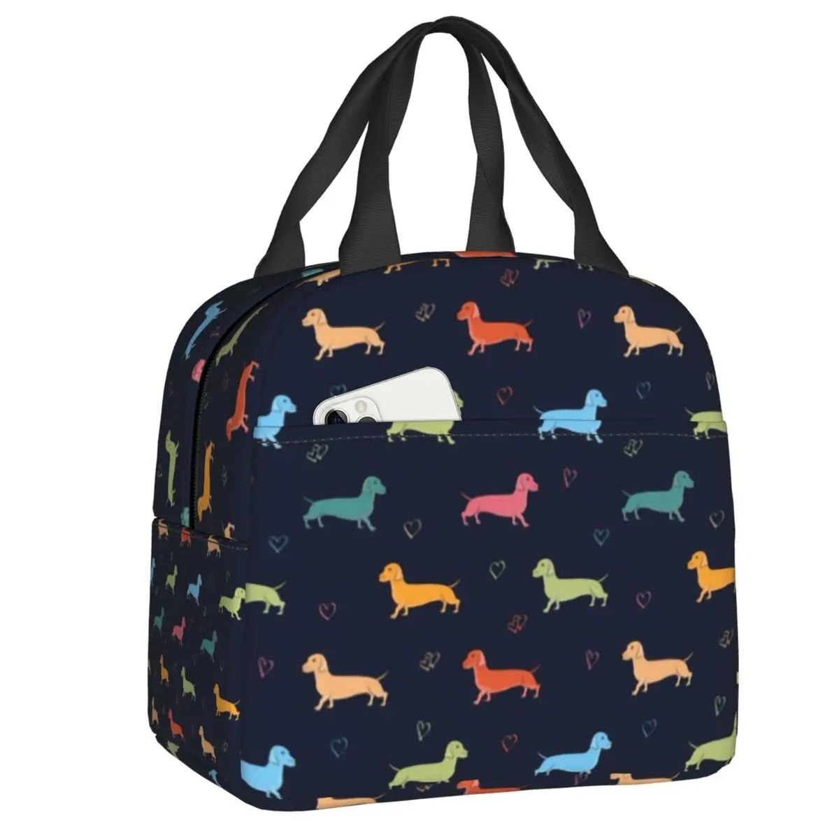 DoxieLunch™ Insulated Lunch Tote – The Perfect Lunch Bag for Dachshund Lovers