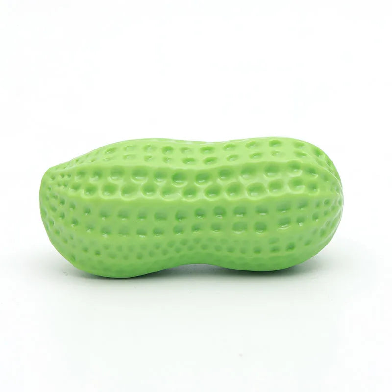 Dachshund Peanut Chew Toy™ | Squeaky Dental Chew for Healthy Teeth & Endless Play