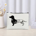 Dachshund Canvas Tote Bag Set – Large Capacity Shoulder Bags for Dog Lovers