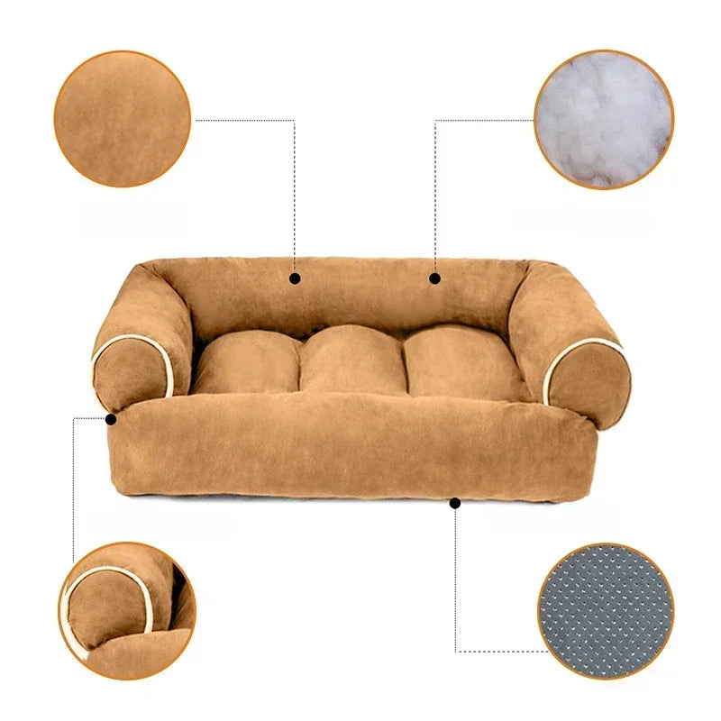 Premium Dachshund Sofa Bed – Soft, Cozy & Ultra Comfortable Dog Bed