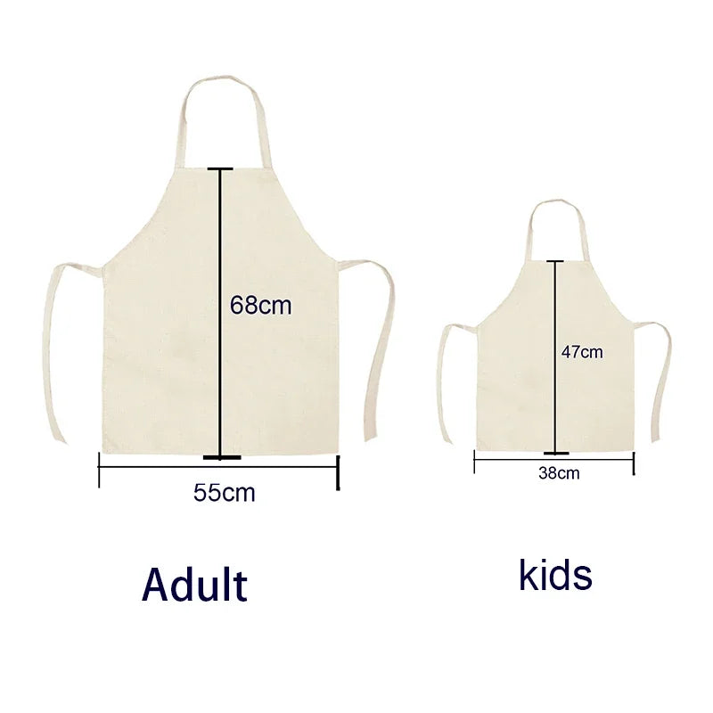 Funny Dachshund Linen Kitchen Apron – Cute Cooking & Baking Apron for Dog Lovers