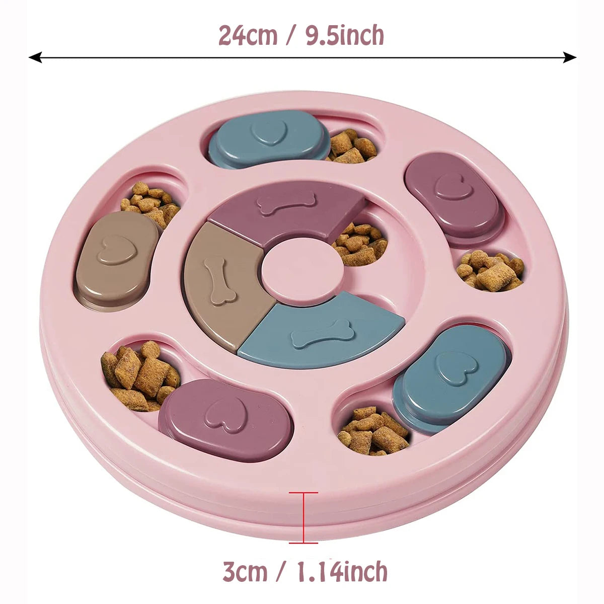 Dachshund Puzzle Feeder™ | Interactive Slow Feeder Bowl for Smarter, Healthier Mealtimes