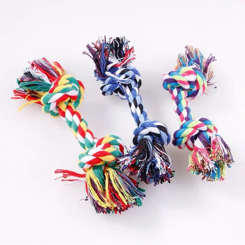 RopeBone™ for Dachshunds – Durable Cotton Rope Chew Toy for Healthy Teeth & Interactive Play