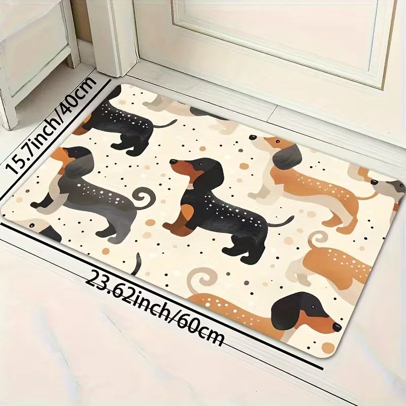 Doxie Welcome Mat™ | Adorable Dachshund Doormat for Doxie Lovers