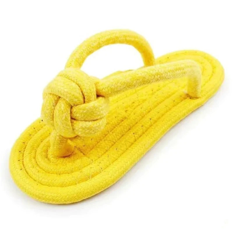 Dachshund Rope Slipper™ | Tough Chew Toy for Healthy Teeth & Endless Play