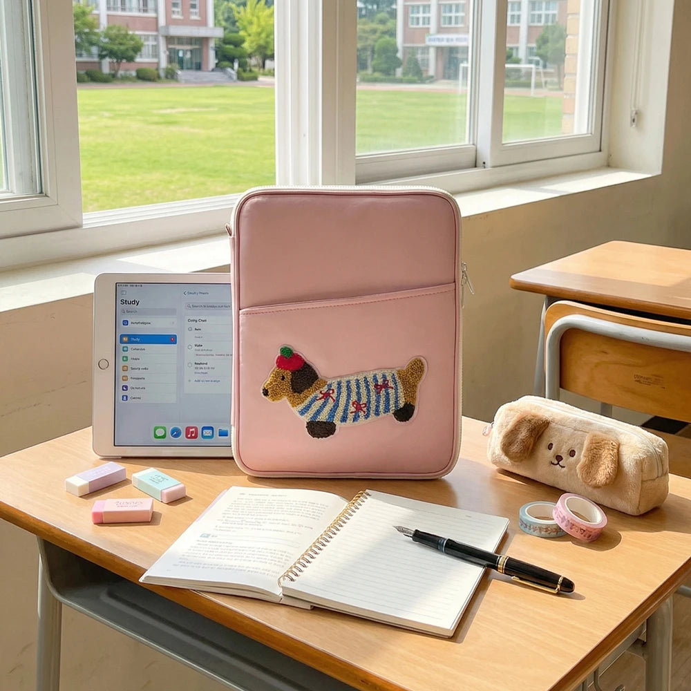 Dachshund Lover™ Tablet Sleeve – Premium Sausage Dog iPad & Laptop Case for Everyday Adventures