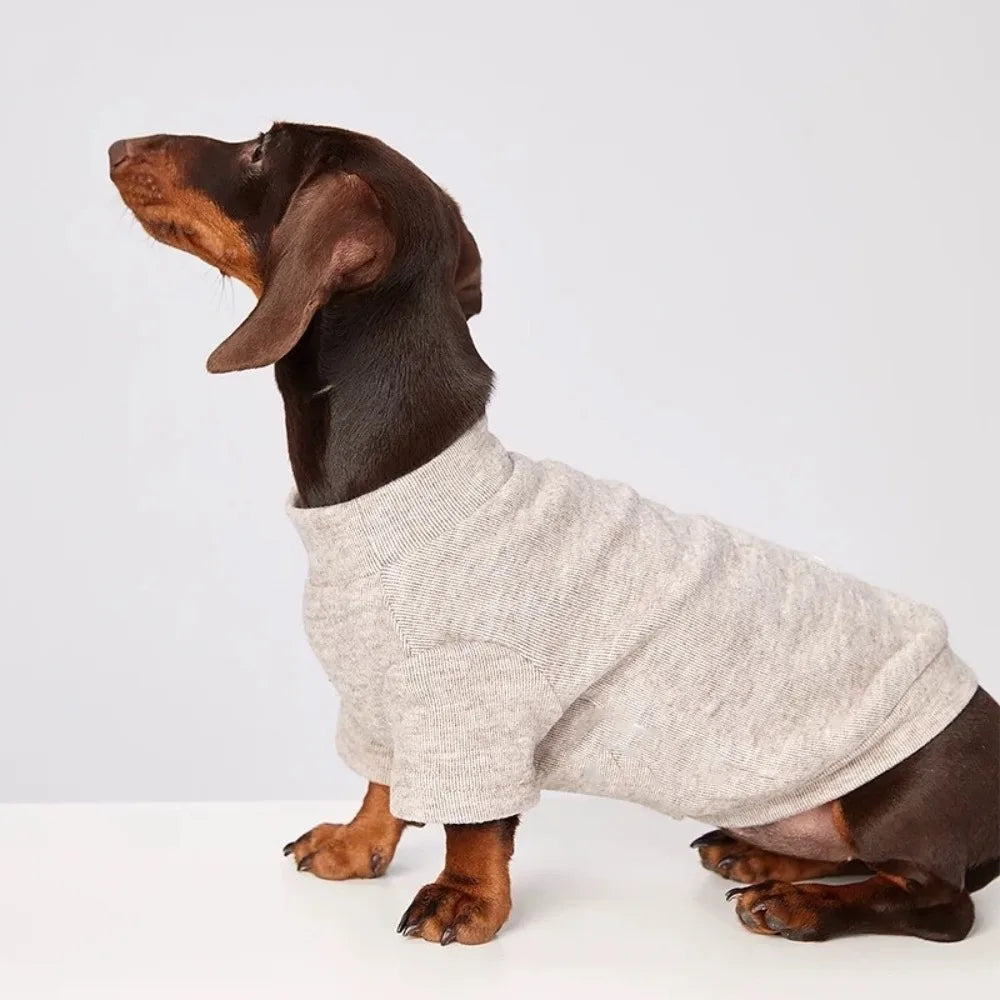 Cozy Knit Winter Sweater for Dachshunds – Ultra Soft Warm Dog Jacket for Cold Weather & Small Dogs