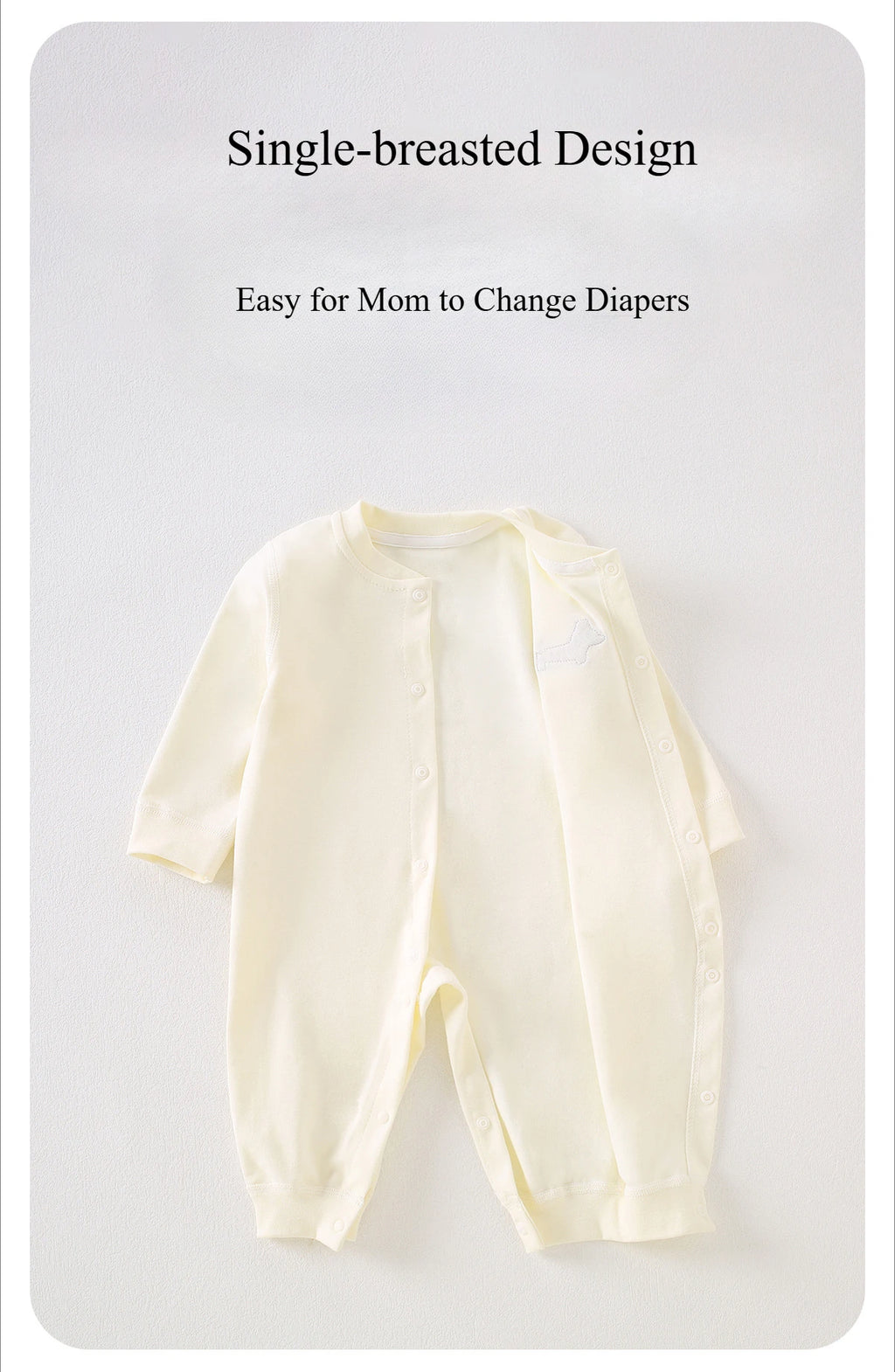 Little Sausage™ Baby Romper – Premium Cotton Dachshund Embroidered Onesie for Newborns