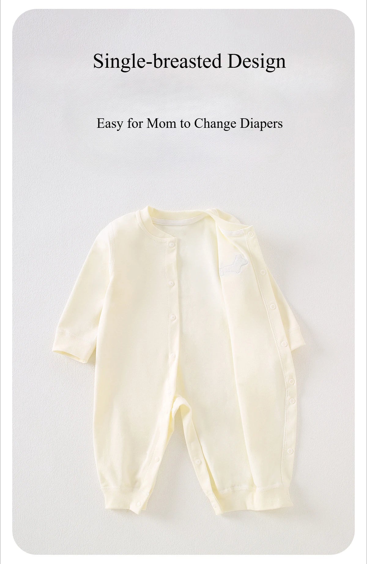 Little Sausage™ Baby Romper – Premium Cotton Dachshund Embroidered Onesie for Newborns