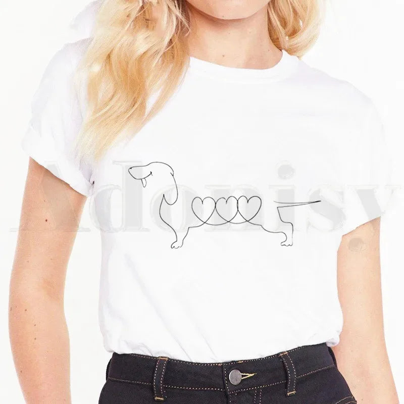 Life Is Better With A Dachshund™ Women's T-Shirt – Soft Casual Tee for Dachshund Lovers