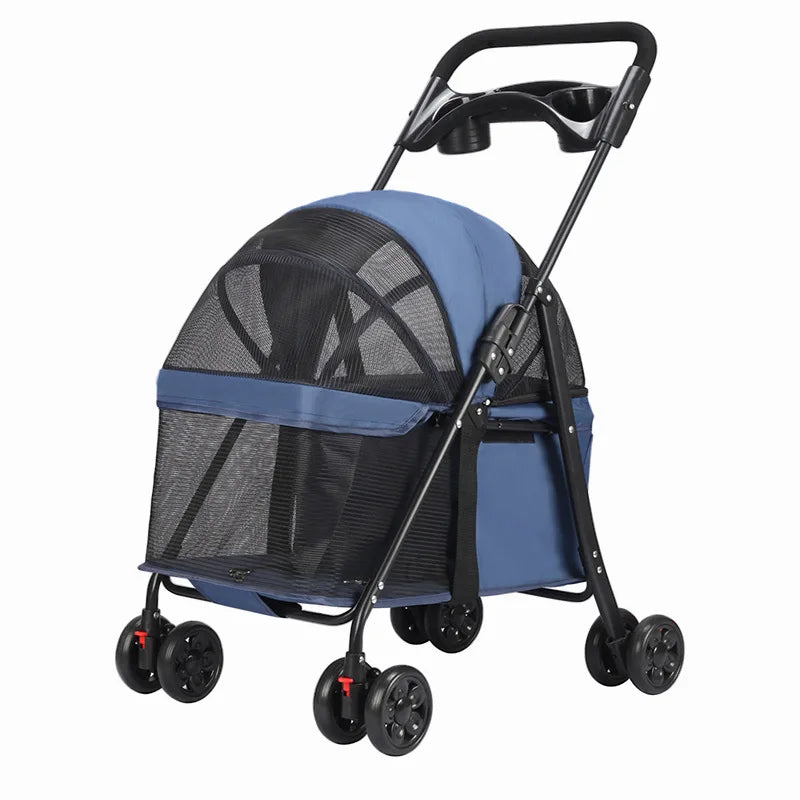 Dachshund Adventure Stroller™ | Premium Foldable Pet Stroller for Comfortable Walks & Travel