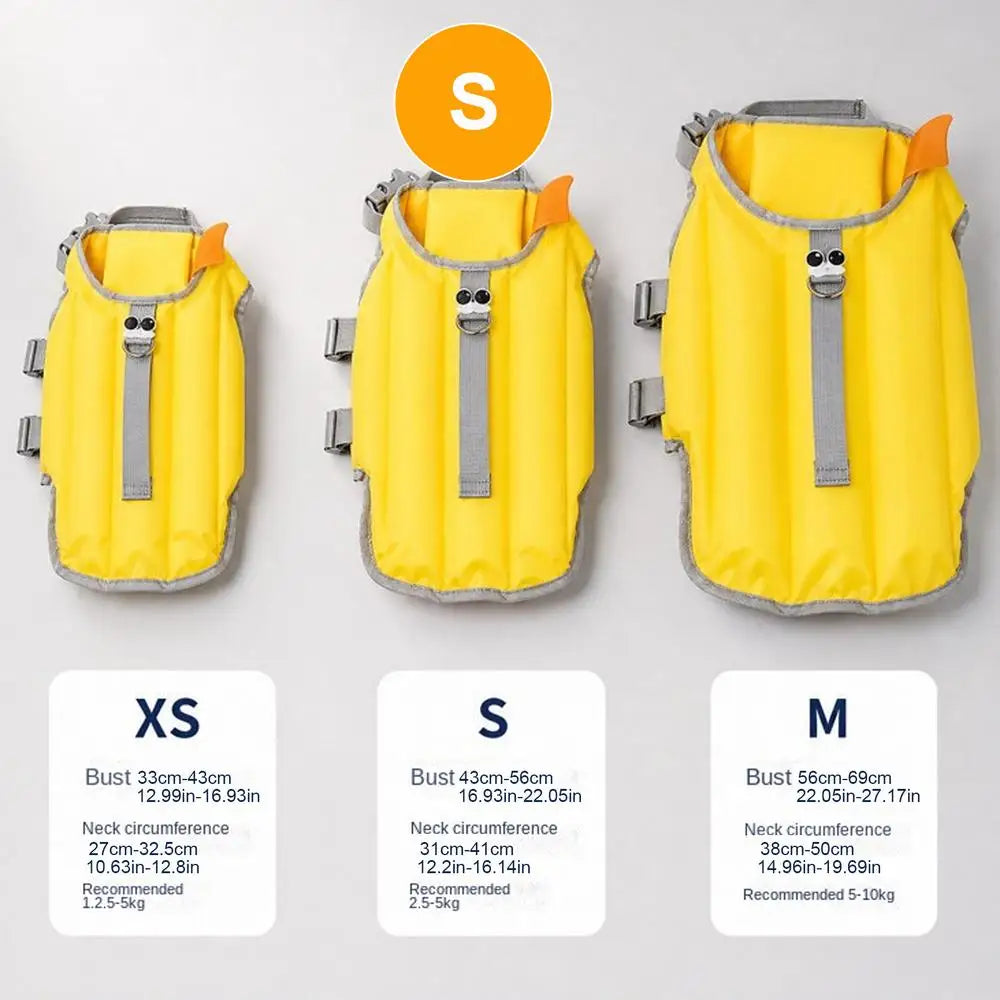 Premium Dog Life Jacket for Dachshunds – Adjustable High Buoyancy Swim Vest with Rescue Handle