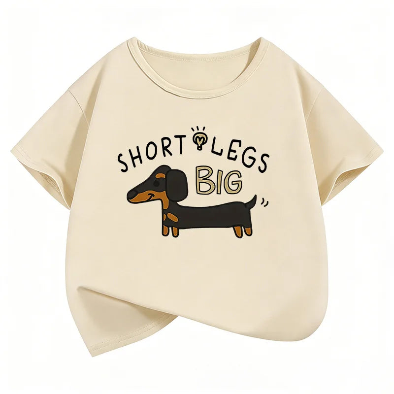Dachshund Kids T-Shirt™ | Cute Cartoon Dog Tee for Boys & Girls