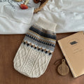 Cozy Winter Dachshund Sweater – Warm High-Neck Knit Jumper for Small Dogs