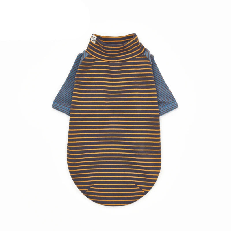 Premium Striped Dachshund Sweater – Warm Cotton Pullover for Sausage Dogs