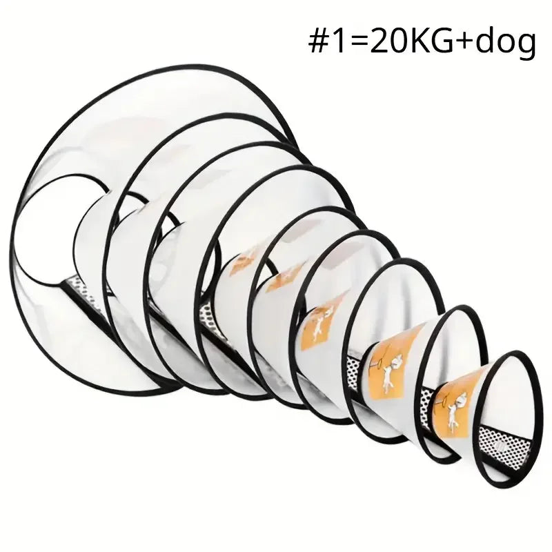 Soft Recovery Collar for Dachshunds | Comfortable Protective Cone for Faster Healing