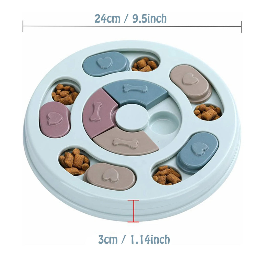 Dachshund Puzzle Feeder™ | Interactive Slow Feeder Bowl for Smarter, Healthier Mealtimes