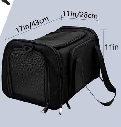 Premium Dachshund Travel Carrier Bag | Airline Approved Soft-Sided Pet Carrier for Small Dogs