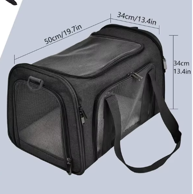 Premium Dachshund Travel Carrier Bag | Airline Approved Soft-Sided Pet Carrier for Small Dogs