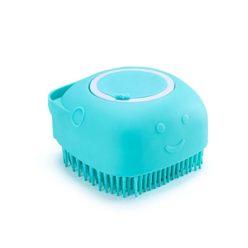 Silicone Grooming & Bath Massage Glove for Dachshunds | Gentle Deshedding & Deep Cleaning Brush