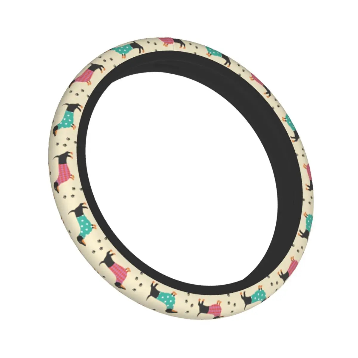 Dachshund Steering Wheel Cover™ | The Perfect Car Accessory for Sausage Dog Lovers