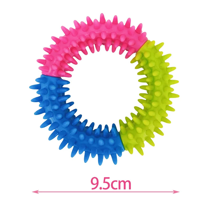 Dachshund Chew Ring Toy – Interactive Flying Disc & Dental Cleaning Toy for Happy Sausage Dogs