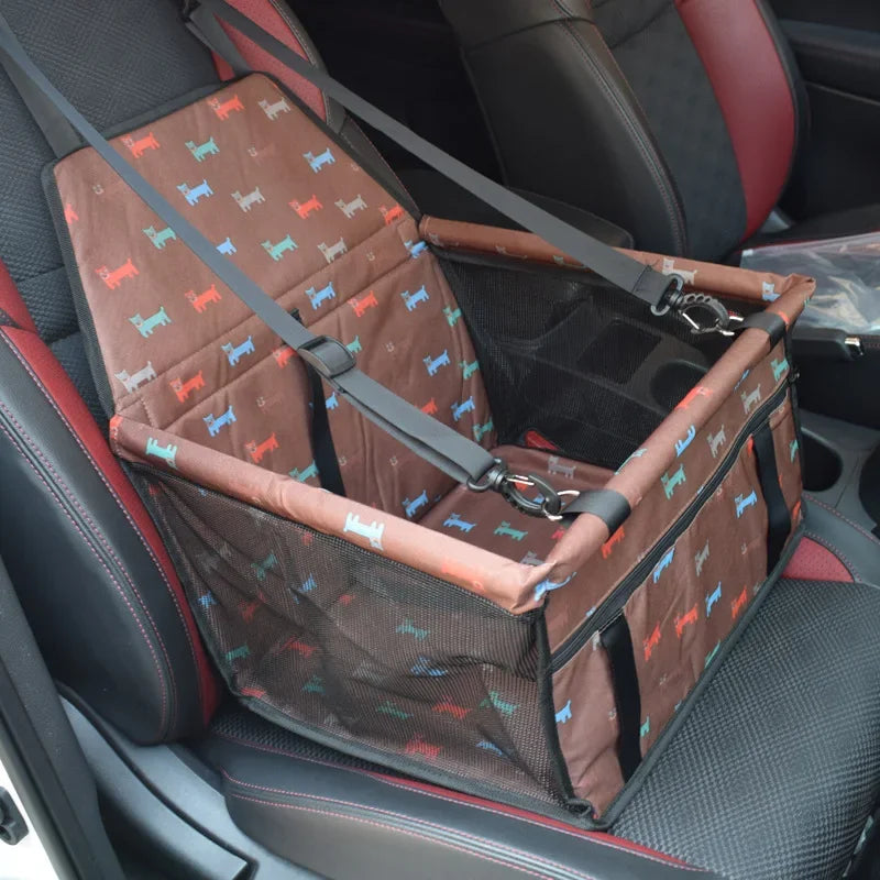 Premium Travel Organizer for Dachshunds | Waterproof Car Seat Storage Bag & Protective Mat