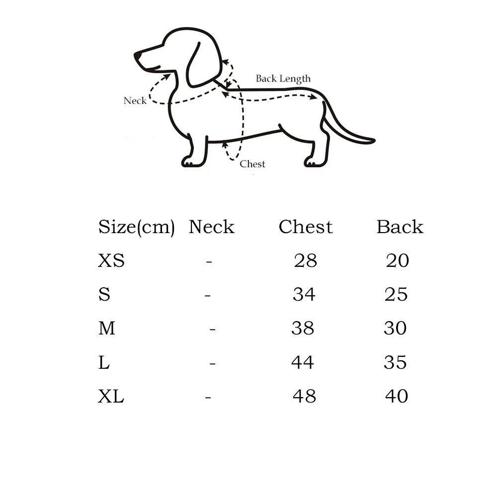 Warm Fleece Dog Jacket for Dachshunds & Small Dogs – Soft Cozy Winter & Autumn Pet Coat for French Bulldog, Pug & Puppies