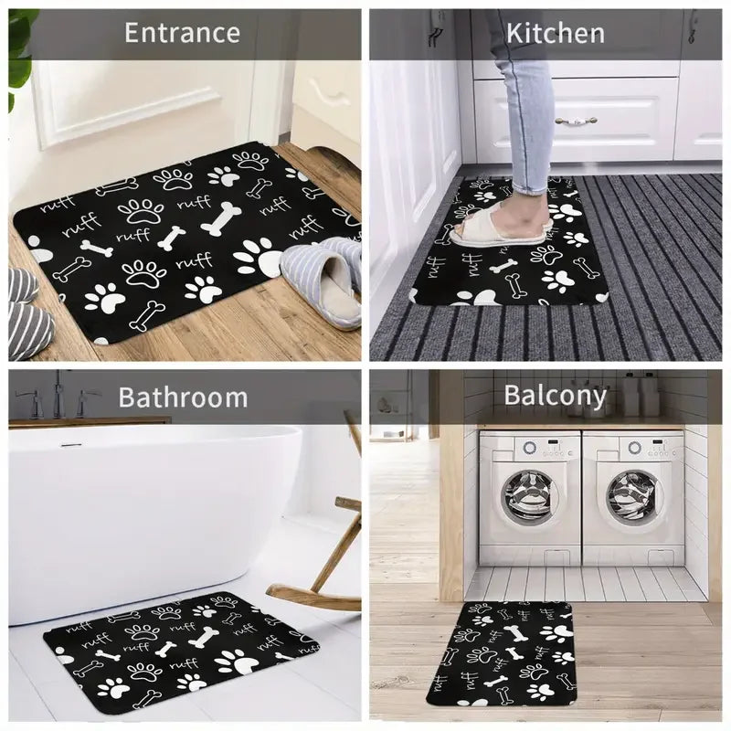 Colorful Dachshund Welcome Doormat | Cute Non-Slip Entrance Rug for Dog Lovers