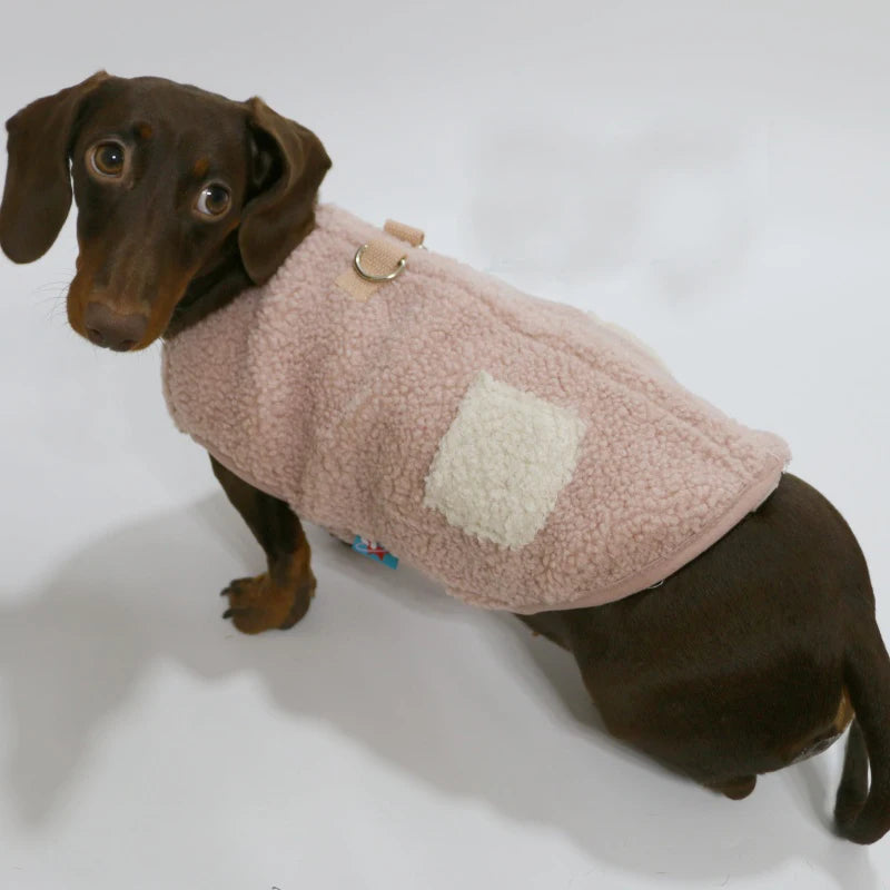 Dachshund Fleece Dog Hoodie – Warm Winter Sweatshirt