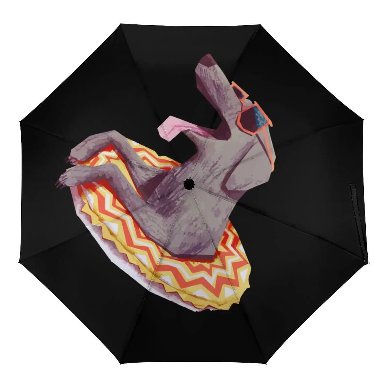 Dachshund Folding Umbrella – Lightweight Windproof Travel Umbrella for Dachshund Lovers