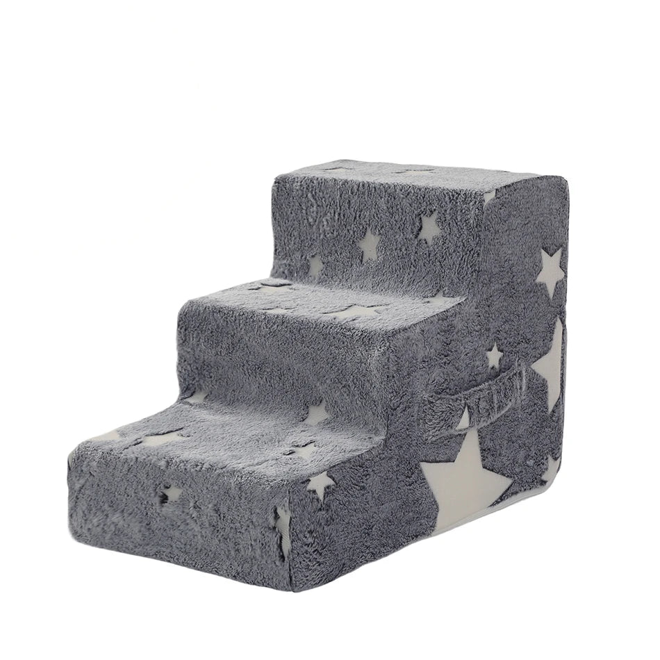 Orthopedic Foam Dog Stairs for Dachshunds | Soft Pet Steps for Beds, Sofas & Easy Joint Support