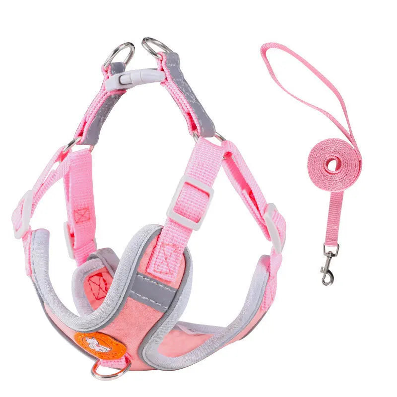 Dachshund Comfort Walk Set™ | No-Pull Harness & Leash for Effortless Adventures