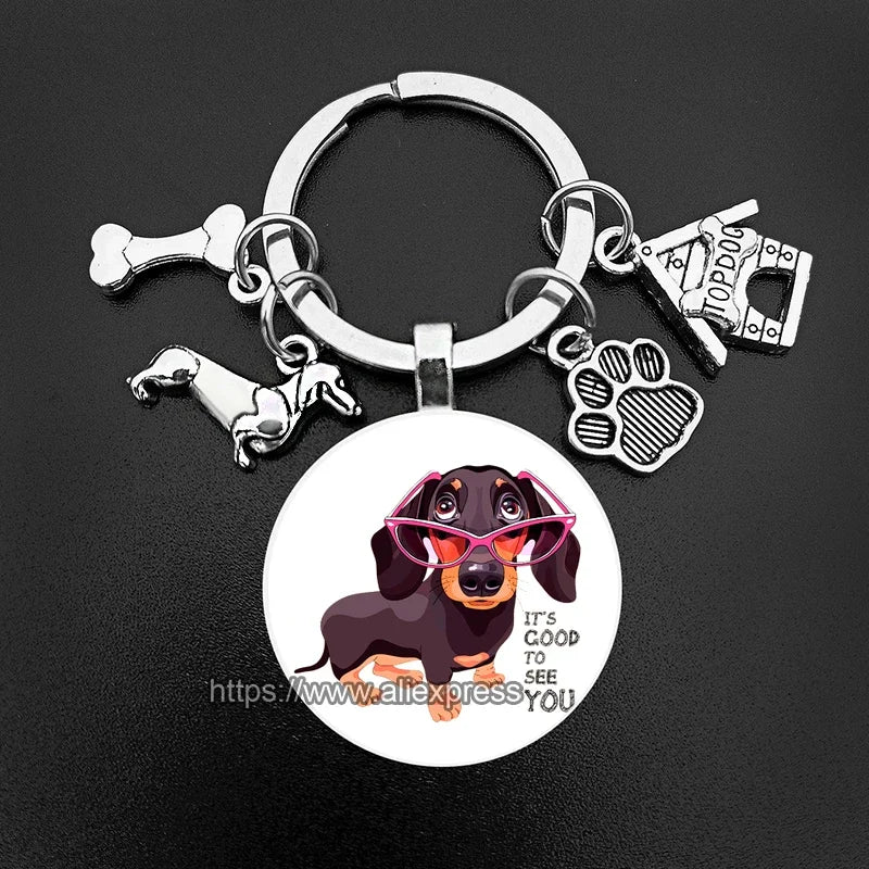 I Love My Dachshund™ Keychain – The Perfect Everyday Gift for Sausage Dog Lovers