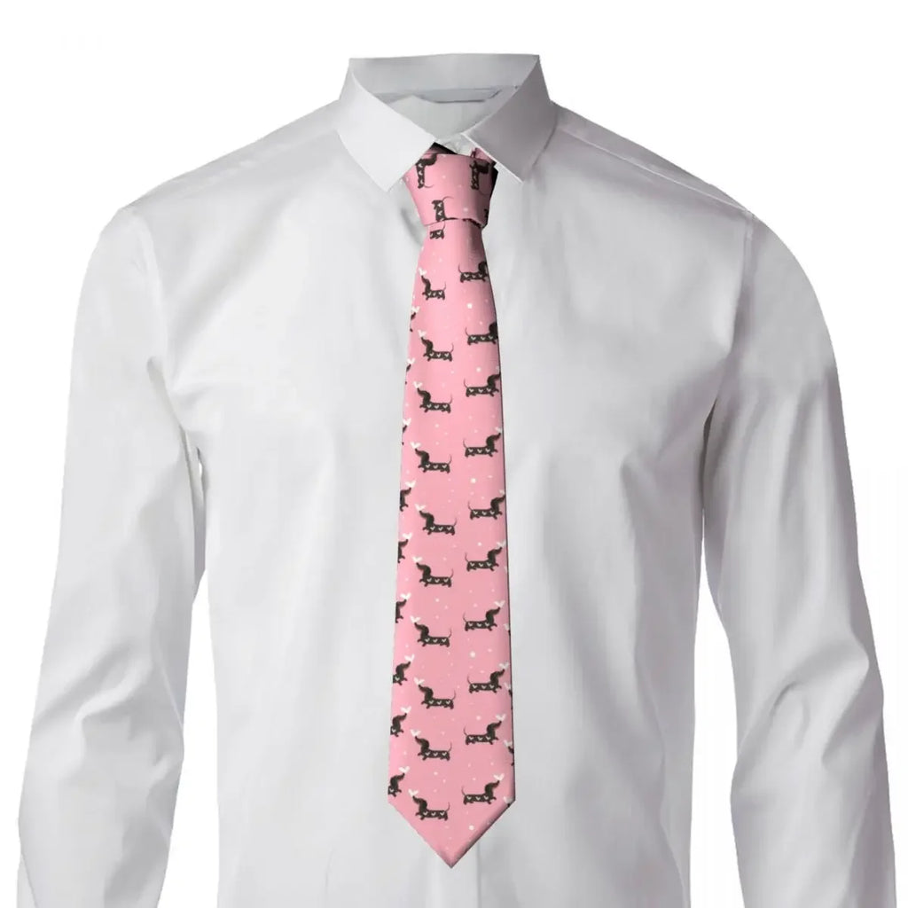 Dachshund Necktie – Elegant Sausage Dog Tie for Business, Weddings & Special Occasions