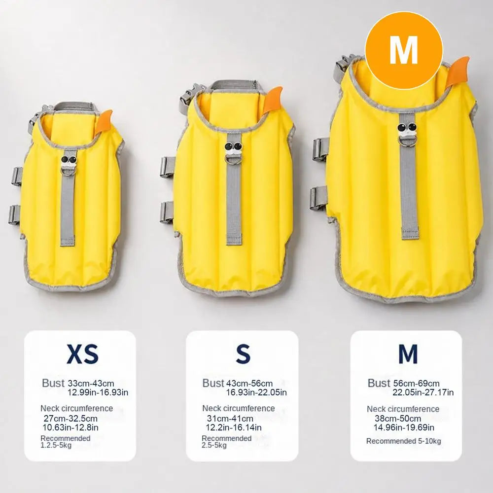 Premium Dog Life Jacket for Dachshunds – Adjustable High Buoyancy Swim Vest with Rescue Handle