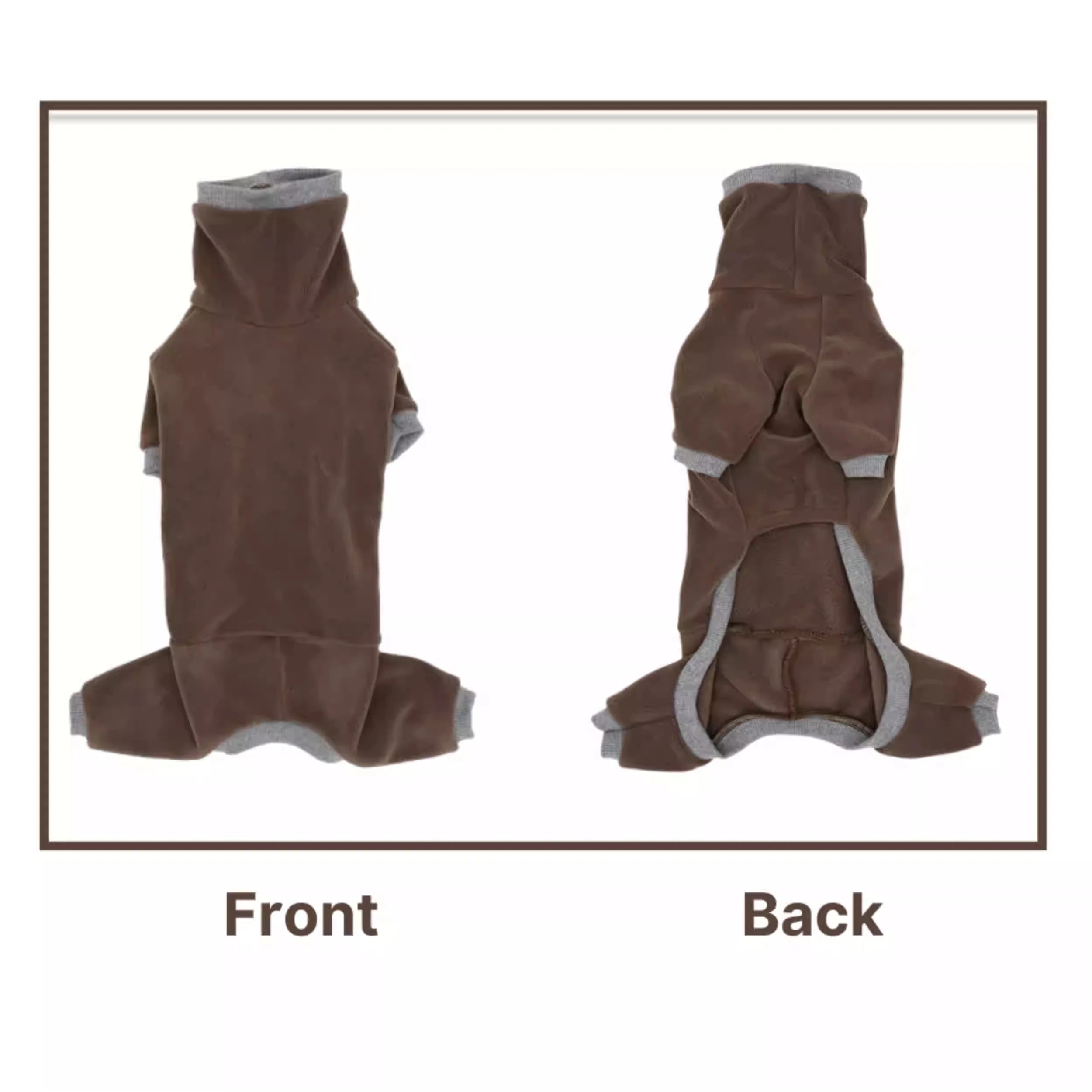 Warm Dachshund Pajamas™ | Soft Winter Four-Legged Dog Jumpsuit