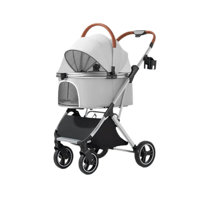 Dachshund Luxury Travel Stroller™ | Foldable Aluminum Pet Stroller for Comfortable Walks & Adventures