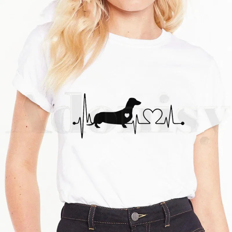 Life Is Better With A Dachshund™ Women's T-Shirt – Soft Casual Tee for Dachshund Lovers