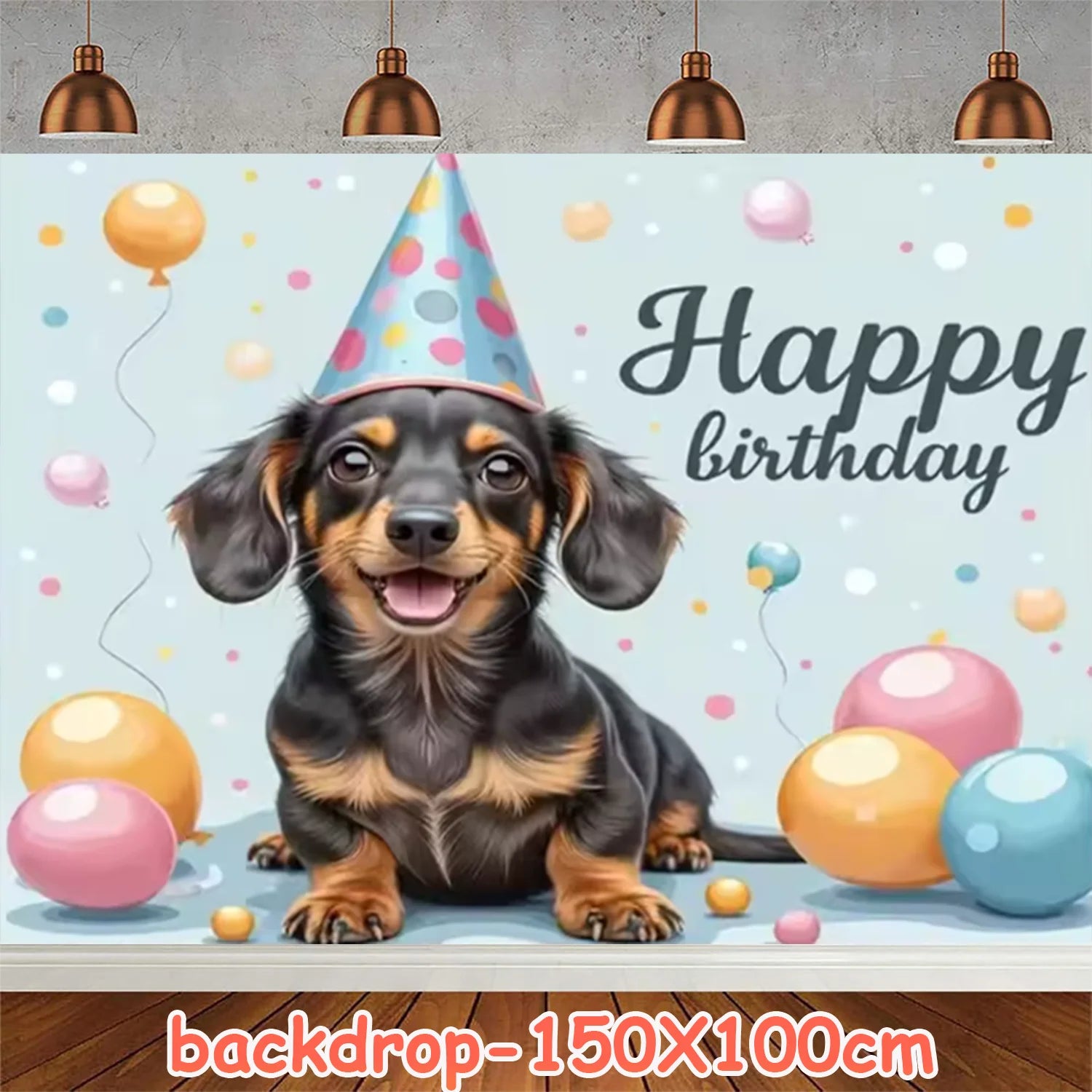 Ultimate Dachshund Birthday Party Kit – Balloons, Cake Toppers & Decorations for Sausage Dog Lovers
