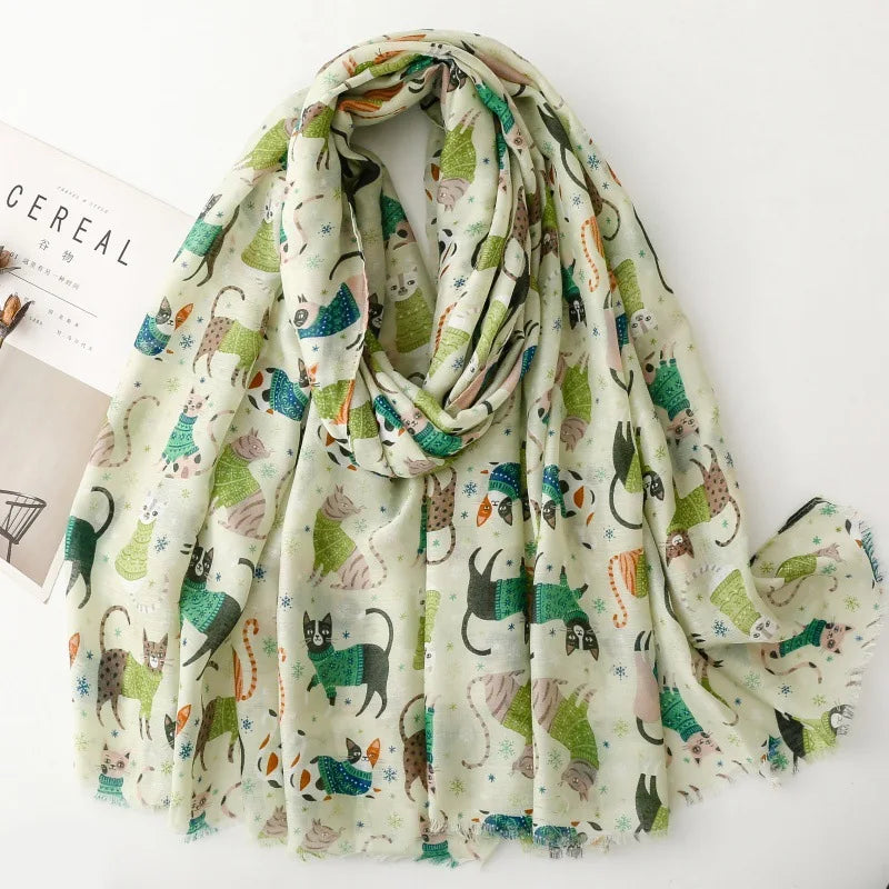 Dachshund Elegance Scarf™ – Luxury Sausage Dog Shawl for Stylish Dachshund Lovers