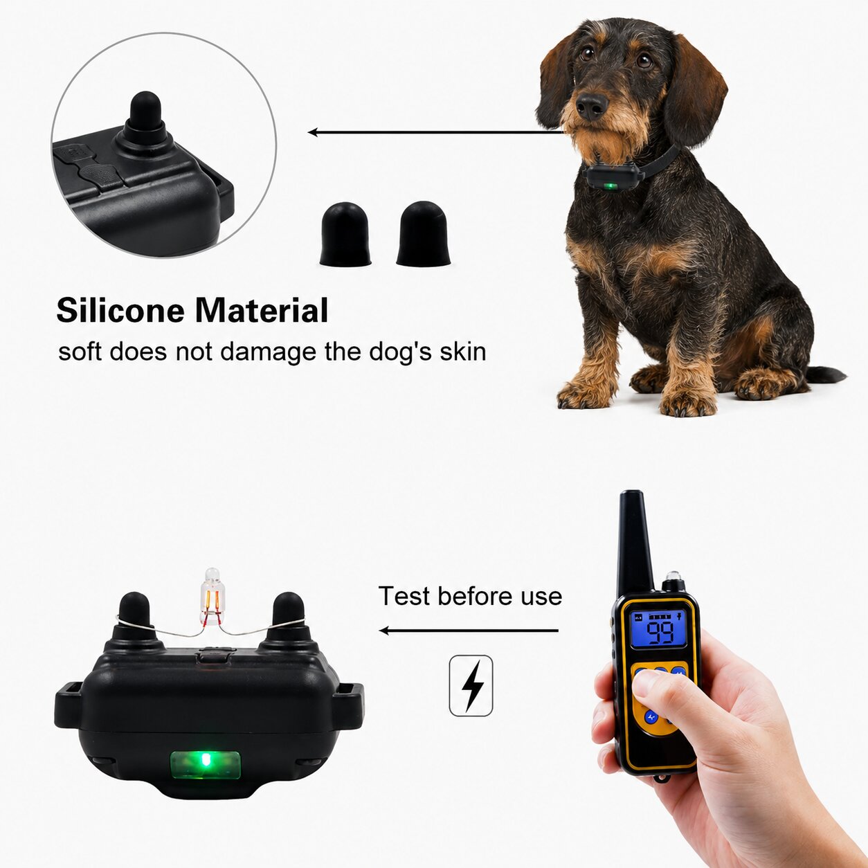 Doxie Recall Pro™ | Advanced Remote Training Collar for Dachshunds